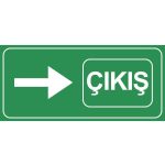 Yeşil Çıkışı Levhası