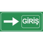 Yeşil Giriş Levhası